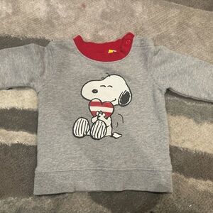 Hanna Andersson snoopy sweatshirt